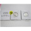 Image 1 : 1943 and 1944  Canadian Quarters High Grade MINT LUSTER