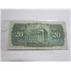 Image 2 : 1938 Bank Of Montreal $20 Bill Serial # 17662