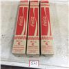 Image 1 : 3 Coca Cola Cup Sleeves NOS 100pc per box  7oz Cups