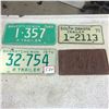 Image 1 : 4 Trialer License Plates 1946,1969,1970,1971
