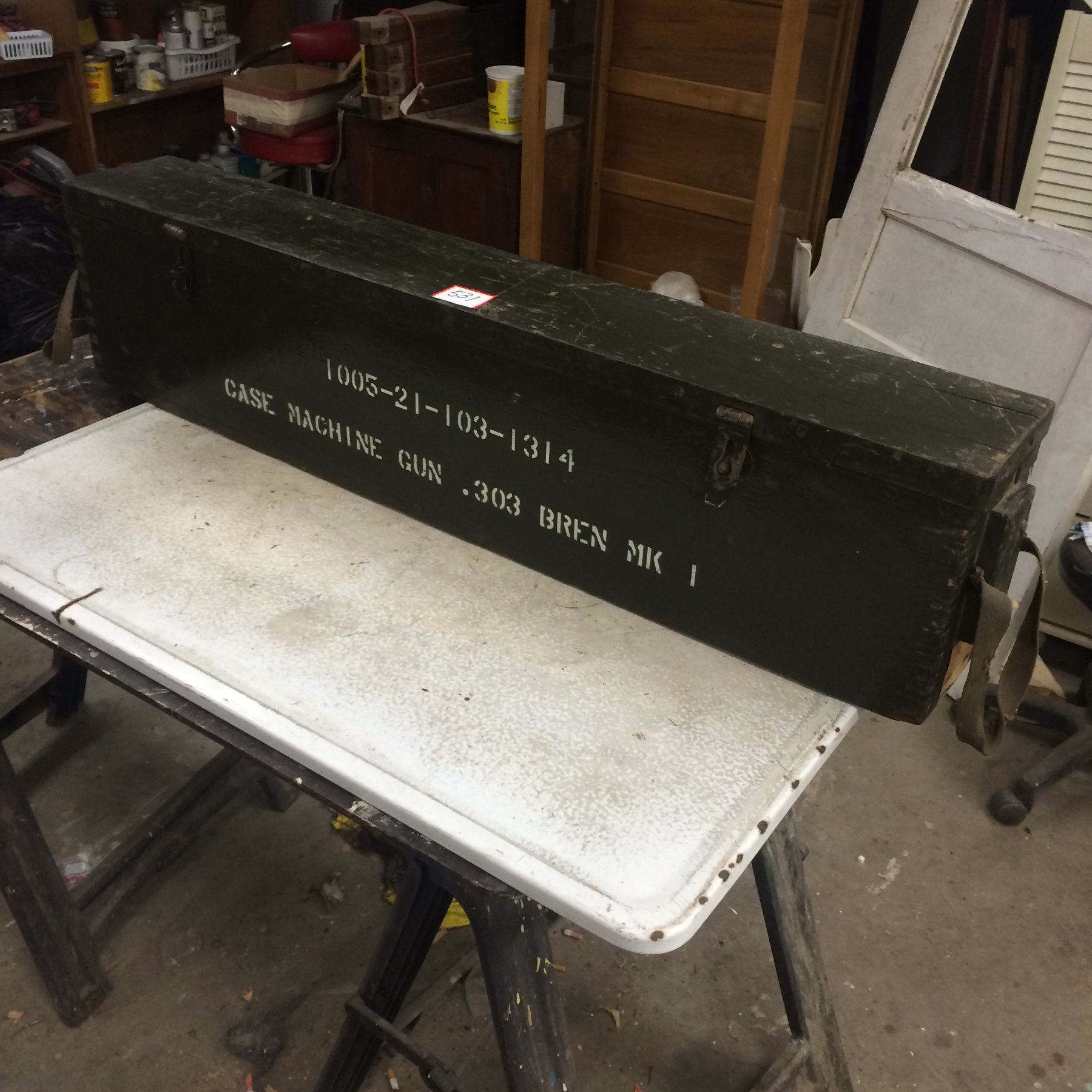 Machine Gun Box - Schmalz Auctions