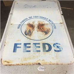 Quaker Feeds Sign-Faded