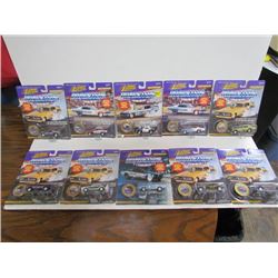 1995 Johny Lightning LTD Edition Dragsters with Coins (10)