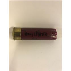 TONY MOORE AUTOGRAPHED SHOTGUN SHELL (AMERICAN COMIC BOOK ARTIST)