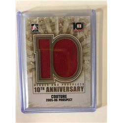 LOGAN COUTURE 2013-14 ITG HEROES & PROSPECTS 10th ANNIVERSARY JERSEY CARD