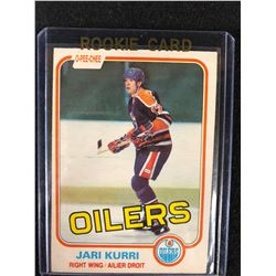 1981-82 O-Pee-Chee Jari Kurri Rookie Card #107