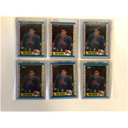 1989 O-Pee-Chee Hockey Joe Sakic ROOKIE CARD LOT #113