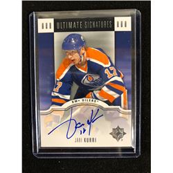 2007-08 Ultimate Collection Signatures Jari Kurri