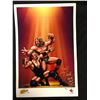 Image 1 : LIMITED EDITION JERRY "KING" LAWLER AUTOGRAPHED WRESTLING PRINT