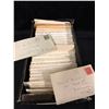 Image 1 : 1930-50'S CANADIAN STAMP LOT (ON LETTER)