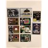 Image 1 : FOOTBALL TRADING CARDS LOT (GAME WORN JERSEYS)