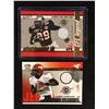Image 1 : CFL TRADING CARDS LOT (GAME WORN JERSEY)