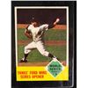 Image 1 : 1963 TOPPS #142 1962 WORLD SERIES GAME #1