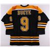 Johnny Bucyk Signed Bruins Jersey Inscribed "H.O.F. 1981" (JSA COA)