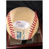 Image 2 : MICKEY MANTLE AUTOGRAPHED RAWLINGS BASEBALL IN DISPLAY CASE W/ JSA COA