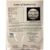 Image 3 : MICKEY MANTLE AUTOGRAPHED RAWLINGS BASEBALL IN DISPLAY CASE W/ JSA COA