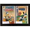 Image 1 : WALT DISNEY'S COMICS STORIES BOOK LOT (#581, 579)