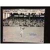 Image 1 : DUKE SNIDER AUTOGRAPHED 16" X 20" BLACK & WHITE PHOTO W/ COA