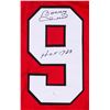 Image 2 : Bobby Hull Signed Blackhawks Jersey Inscribed "HOF 1983" (JSA COA)