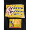 Image 1 : VINTAGE PICTURE PRINTING SET LOT (MICKEY MOUSE)