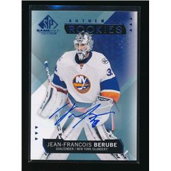 15-16 SP Game Used Autographs Jean-Francois Berube
