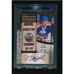 16-17 Black Diamond Championship Banner Jari Kurri