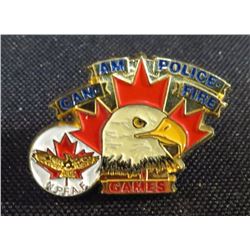 Can Am Police Fire Games Collector Pin