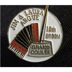 Jim & Laura Argue 10th Broom Collector Pin