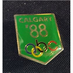 RARE PINS PIN'S - JO CALGARY 88 - PATINAGE ARTISTIQUE - Signé