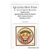 Image 1 : 4" x 4" Quilted Hot Pads