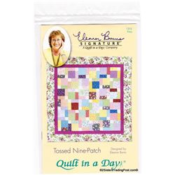 Quilt Pattern Tossed Nine-Patch