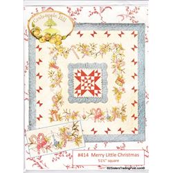 51.5" Square By Crab-apple Hill  Christmas Pattern