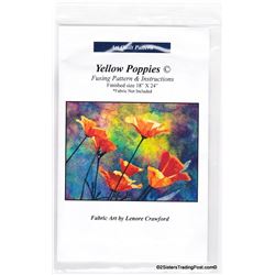 18" x 24" Fusing Pattern & Instructions Fabric and Backing are Included