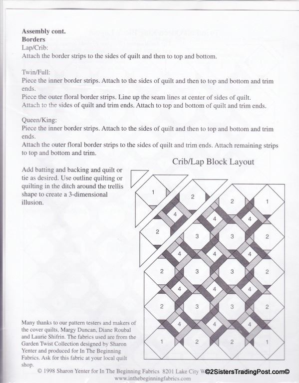 Garden Twist Quilt Pattern garden-twist-quilt-pattern