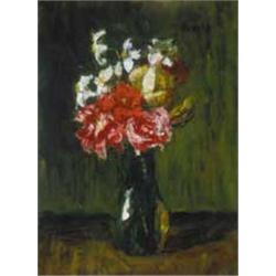 József Koszta (1861-1949): Flowers in jug, from the 1920s 