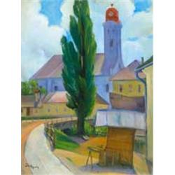 Gyula Tóth (1891-1970): The Presbyterian- church in Nagybánya