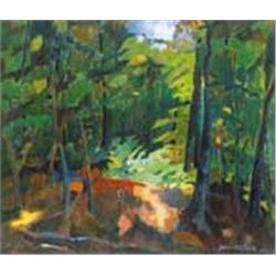 Oszkár Nagy (1883-1965): Forest leaves offering shadow, 1939