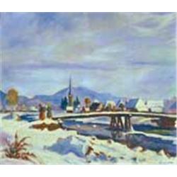 Lajos Slevenszky (1910-1975): Nagybánya, 1936