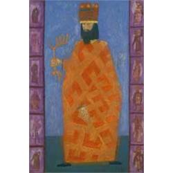 Béla Kondor (1931-1972): Bluebeard prince, 1970