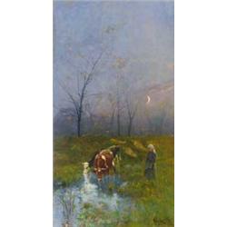 Béla K. Spányi (1852-1914): Watering