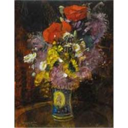 Andor Basch (1885-1944): Poppies, 1919