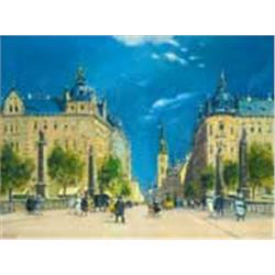 Antal Berkes (1874-1938): Walking in the city 