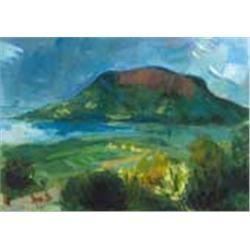 Aurél Bernáth (1895-1982): Badacsony, 1940