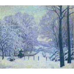 Géza Kádár (1878-1952): Winter forest, 1919