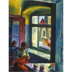 Imre Nagy (1893-1976): At the window, 1928