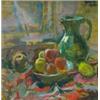 Image 1 : Vilmos Perlrott Csaba (1880-1955): Still-life with jug 