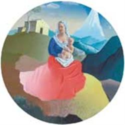 Pál Molnár C. (1894-1981): Maria with the baby