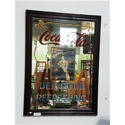 VINTAGE COCA COLA MIRROR