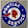 Image 1 : PONTIAC SERVICE TIN SIGN EMBOSSED