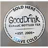 Image 1 : GOOD DRINK TEA TIN SIGN EMBOSSED